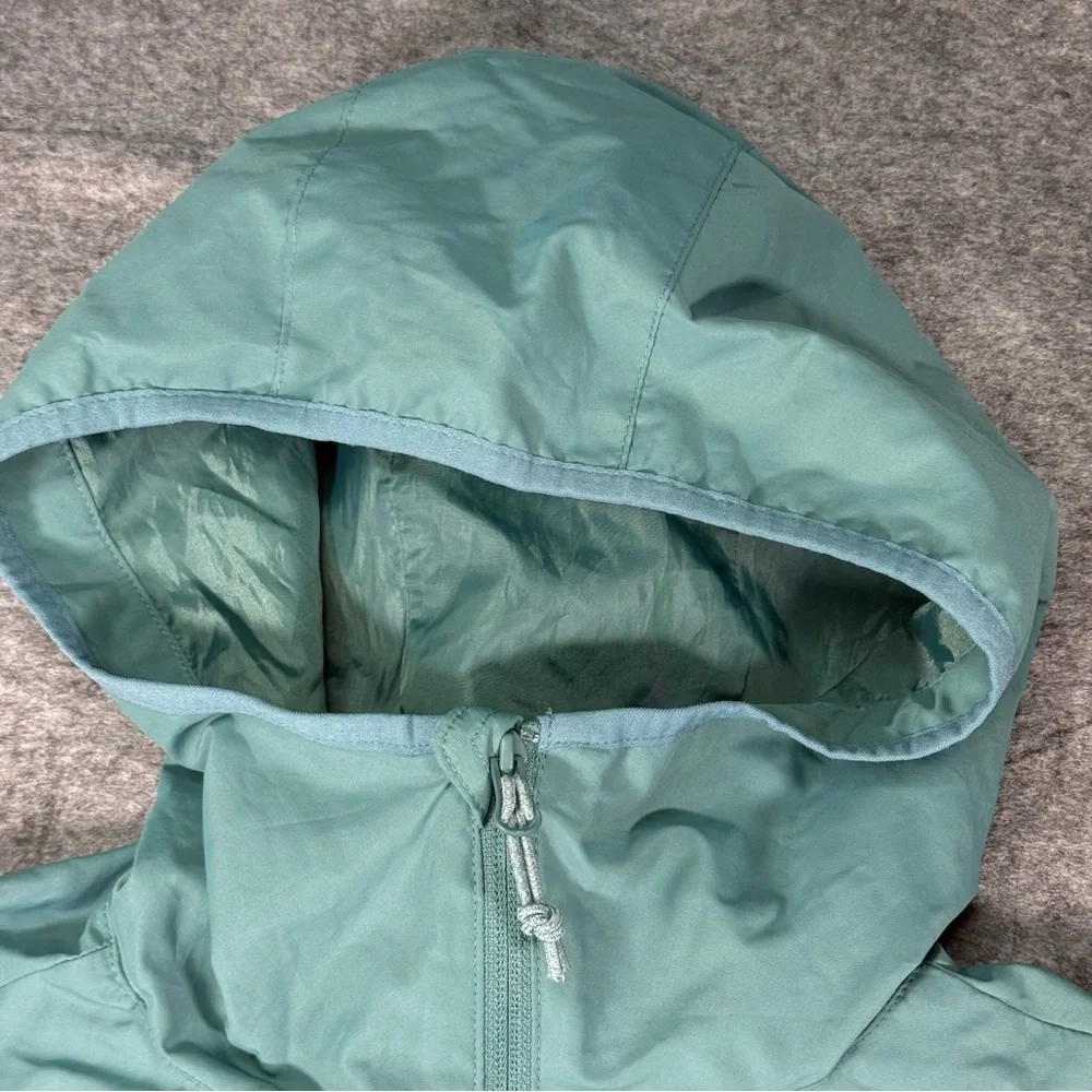 Champion Women's Hooded
Windbreaker Teal Jacket Full Zip
Size X-Small EUC - Picture 7 of 14